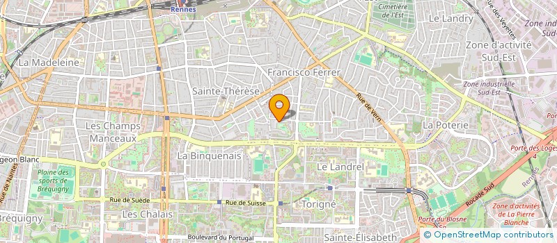 localisation de l'entreprise MONSIEUR CHAHID KHELIFI  RENNES