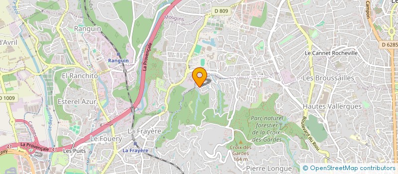 localisation de l'entreprise MONSIEUR CHAHID MOHAMED EL-AISSAOUI  CANNES