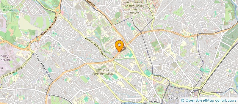 localisation de l'entreprise MONSIEUR CHAHID OUAZZANI CHAHDI à MONTPELLIER