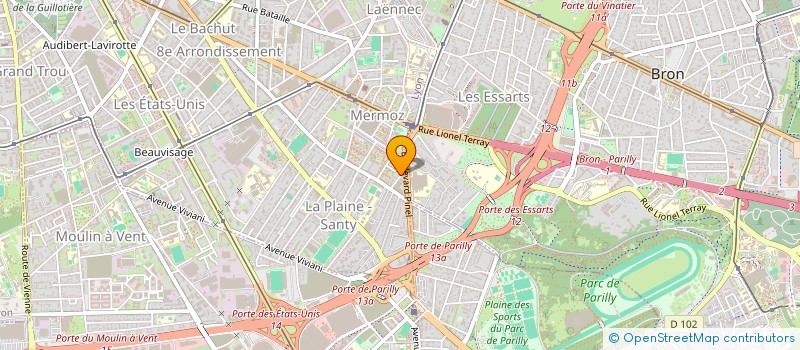 localisation de l'entreprise MONSIEUR CHAHIN BEN HASSEN  LYON