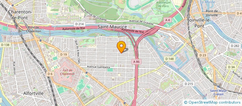 localisation de l'entreprise MONSIEUR CHAHIN GONDOUIN  MAISONS-ALFORT