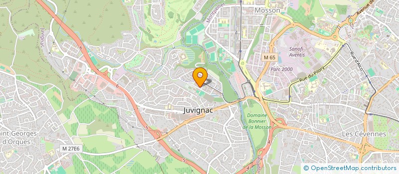 localisation de l'entreprise MONSIEUR CHAHIN NEDJAI  CLERMONT-L'HERAULT