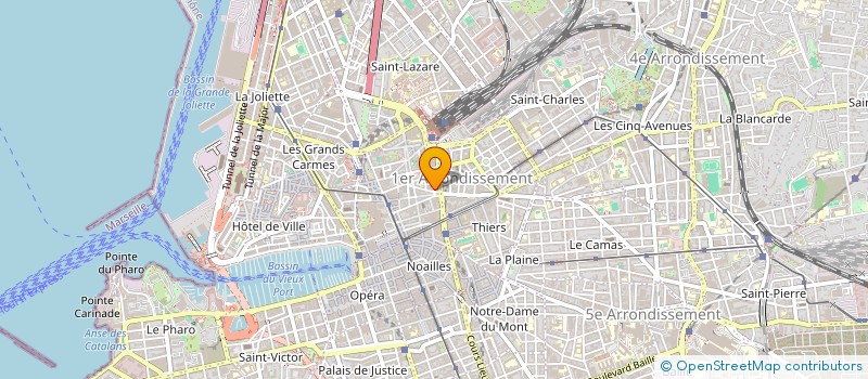 localisation de l'entreprise MONSIEUR CHAHINE ABDELKADER à MARSEILLE