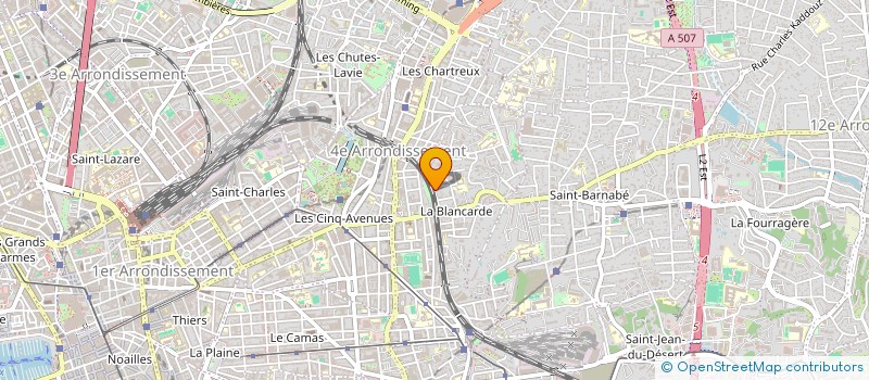 localisation de l'entreprise MONSIEUR CHAHINE RAHMOUNI à MARSEILLE