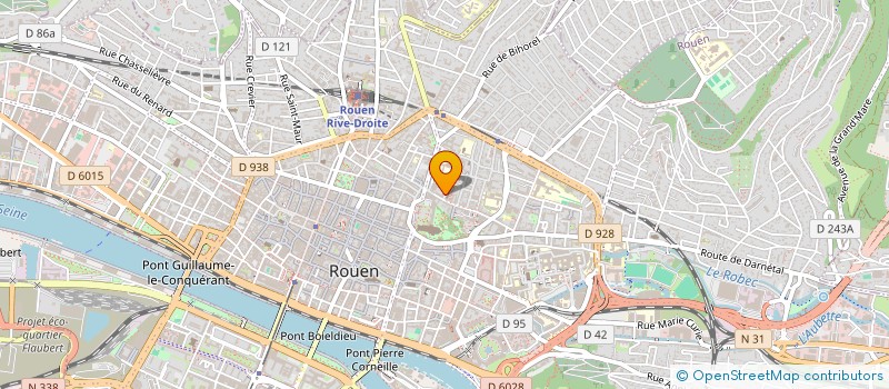 localisation de l'entreprise MONSIEUR CHAHINERABAH BAIRA à ROUEN