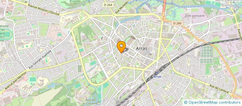 localisation de l'entreprise MONSIEUR CHAHIR BENSAMER à ARRAS