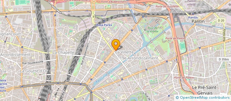 localisation de l'entreprise MONSIEUR CHAHIR EDDINE ALAA TEDJANI  PARIS