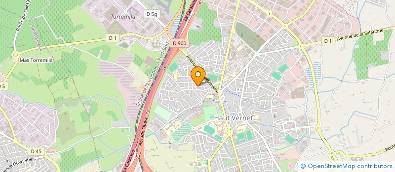 localisation de l'entreprise MONSIEUR CHAHIR EL AKTAA  PERPIGNAN