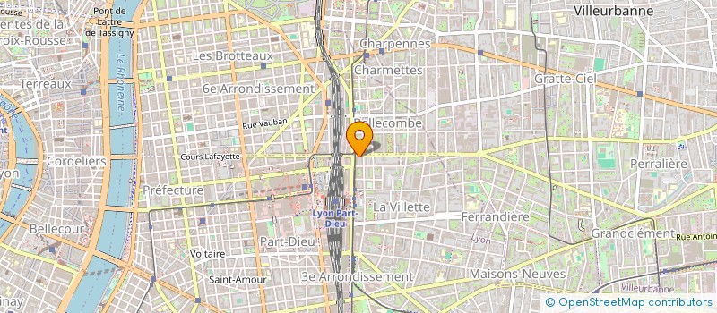 localisation de l'entreprise MONSIEUR CHAHIR KREFA  LYON