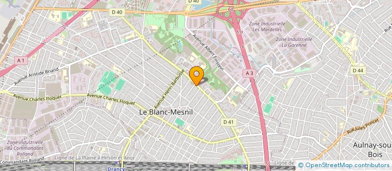 localisation de l'entreprise MONSIEUR CHAHIR RAHMOUNI à LE BLANC-MESNIL