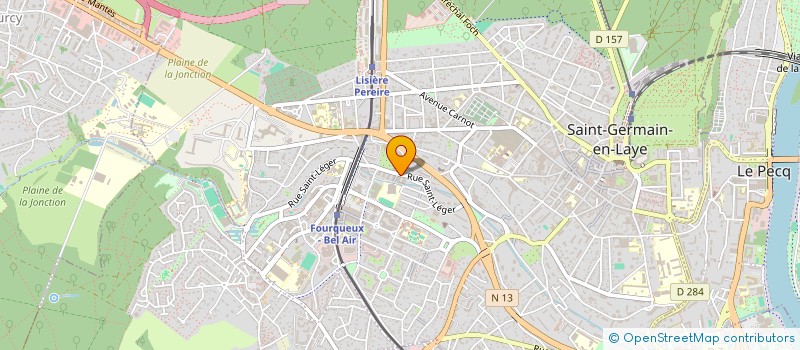localisation de l'entreprise MONSIEUR CHAHNAZ BENBATTOUCHE à SAINT-GERMAIN-EN-LAYE