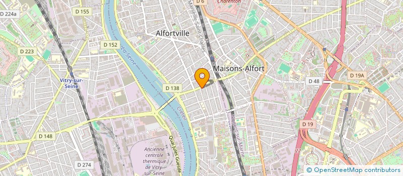localisation de l'entreprise MONSIEUR CHAHREDDINE GHERNOUT à ALFORTVILLE