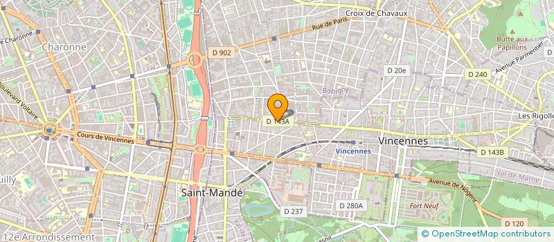 localisation de l'entreprise MONSIEUR CHAHREDDINE LHIBA à MONTREUIL
