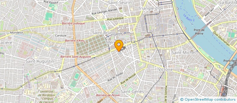 localisation de l'entreprise MONSIEUR CHAHREDINE TRIKI  BORDEAUX