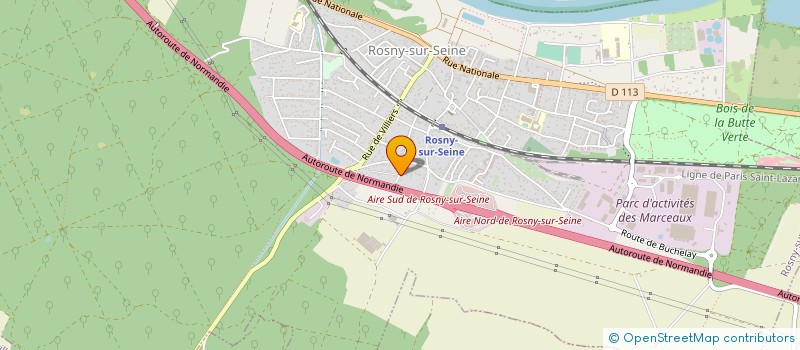 localisation de l'entreprise MONSIEUR CHAIB AZAIMI  ROSNY-SUR-SEINE