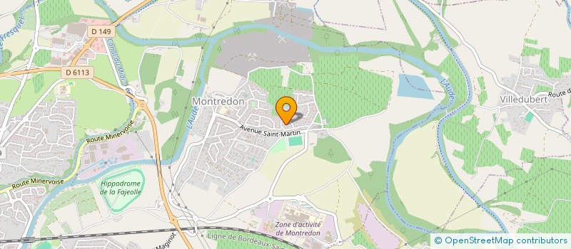 localisation de l'entreprise MONSIEUR CHAIB MARRABOU  CARCASSONNE