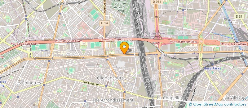 localisation de l'entreprise MONSIEUR CHAILI KABAOU  PARIS