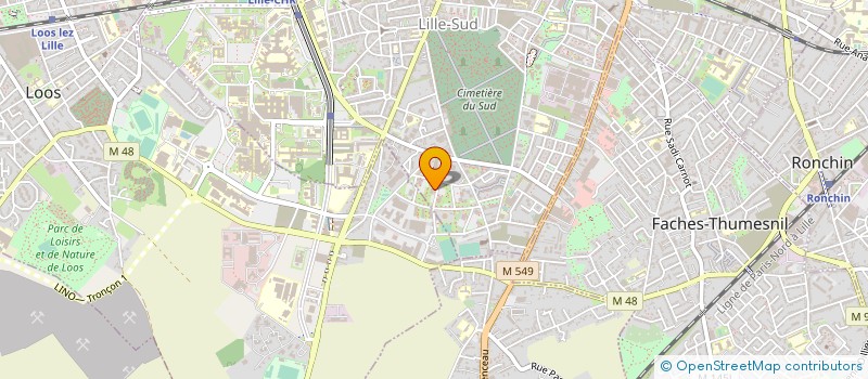 localisation de l'entreprise MONSIEUR CHAIMA BENDALI à LILLE