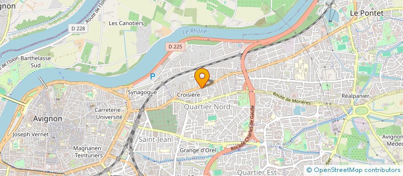 localisation de l'entreprise MONSIEUR CHAINE KHROUFI  AVIGNON