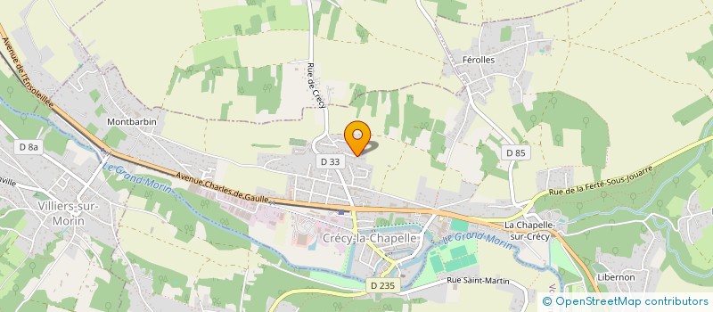 localisation de l'entreprise MONSIEUR CHAKER CHOUIKH  CRECY-LA-CHAPELLE