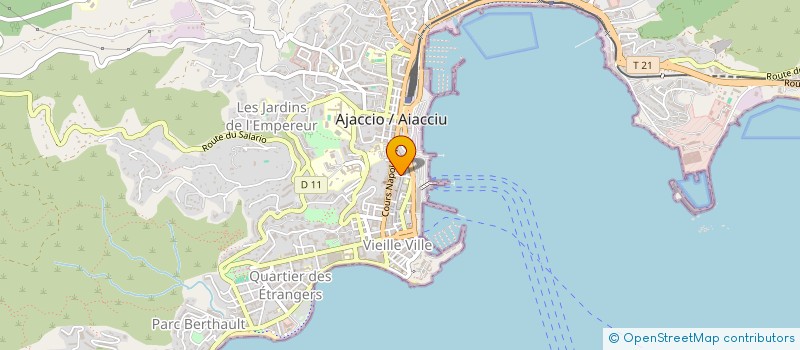 localisation de l'entreprise MONSIEUR CHAKER FEKIRI  AJACCIO