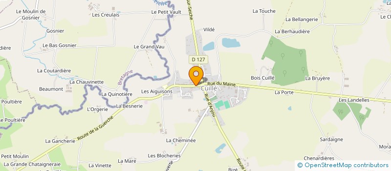 localisation de l'entreprise MONSIEUR CHAKER SAIDI  CUILLE