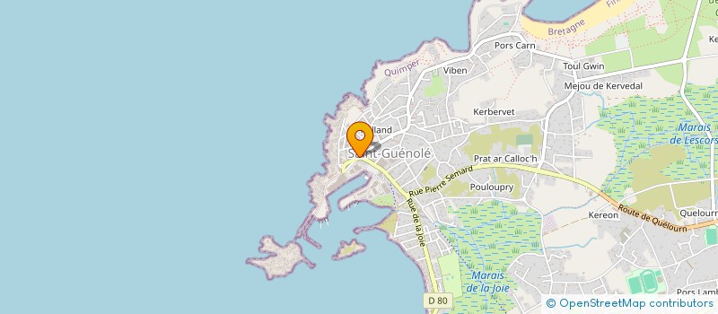 localisation de l'entreprise MONSIEUR CHAKHRIYA PHETKLANG  PENMARCH