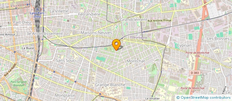 localisation de l'entreprise MONSIEUR CHAKIB ALLICHE  LYON