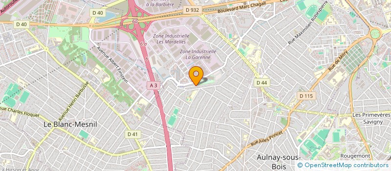 localisation de l'entreprise MONSIEUR CHAKIB BABA ALI à AULNAY-SOUS-BOIS