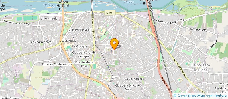 localisation de l'entreprise MONSIEUR CHAKIB BOUKLI HACENE à ORLEANS