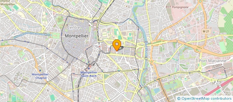localisation de l'entreprise MONSIEUR CHAKIB CHOUIREF à MONTPELLIER