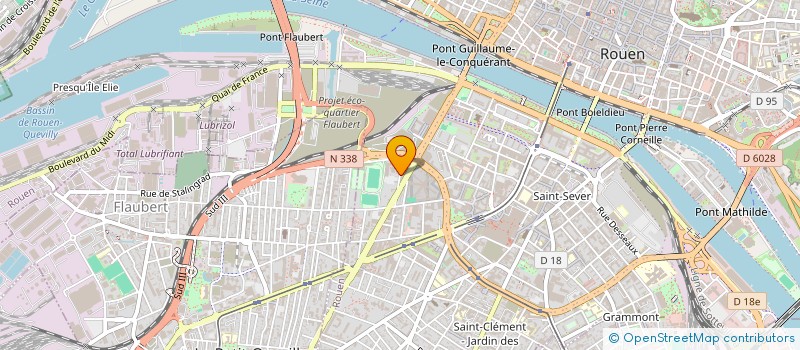 localisation de l'entreprise MONSIEUR CHAKIB JERRARI  ROUEN