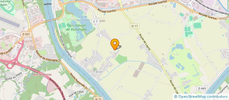 localisation de l'entreprise MONSIEUR CHAKIB KADDOUR  BOE