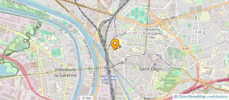 localisation de l'entreprise MONSIEUR CHAKIB KARMIM  SAINT-DENIS