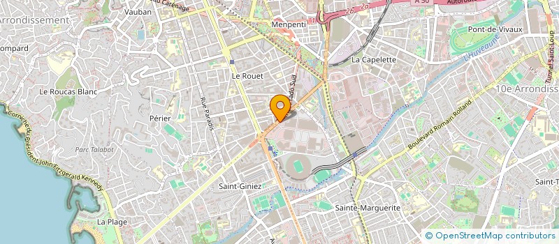 localisation de l'entreprise MONSIEUR CHAKIB MAHAMMED  MARSEILLE