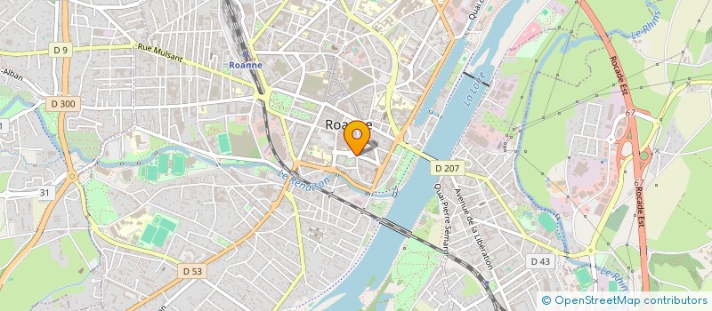 localisation de l'entreprise MONSIEUR CHAKIB MIMOUNI  ROANNE