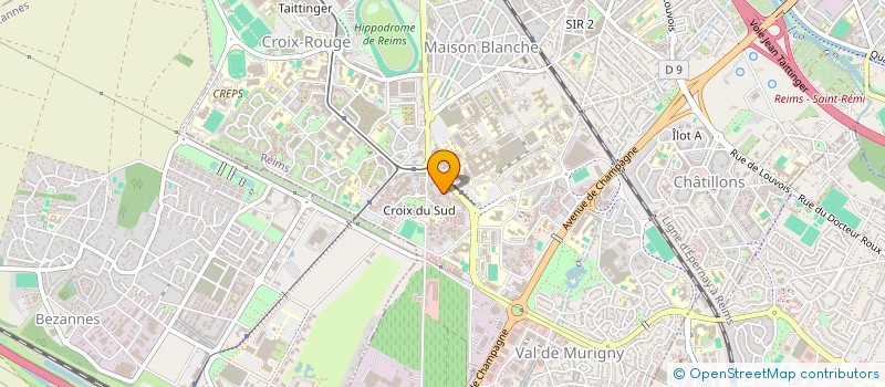 localisation de l'entreprise MONSIEUR CHAKIB MOUSSI  REIMS