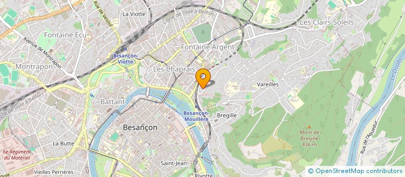 localisation de l'entreprise MONSIEUR CHAKIB NASRI à BESANCON
