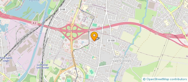 localisation de l'entreprise MONSIEUR CHAKIB SEGHIRI  AULNOY-LEZ-VALENCIENNES