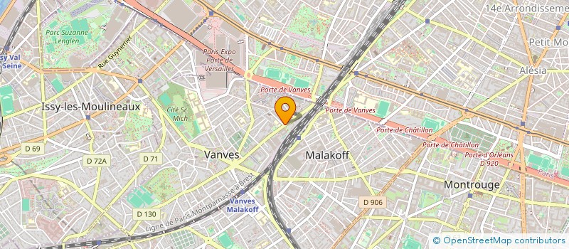 localisation de l'entreprise MONSIEUR CHAKIB TAHAR  VANVES