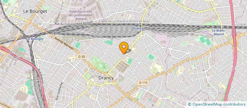 localisation de l'entreprise MONSIEUR CHAKIB ZAMZEM  DRANCY