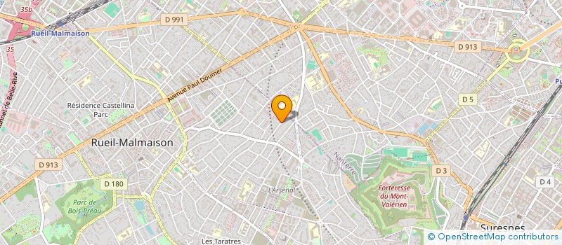 localisation de l'entreprise MONSIEUR CHAKIB ZAOUI à RUEIL-MALMAISON