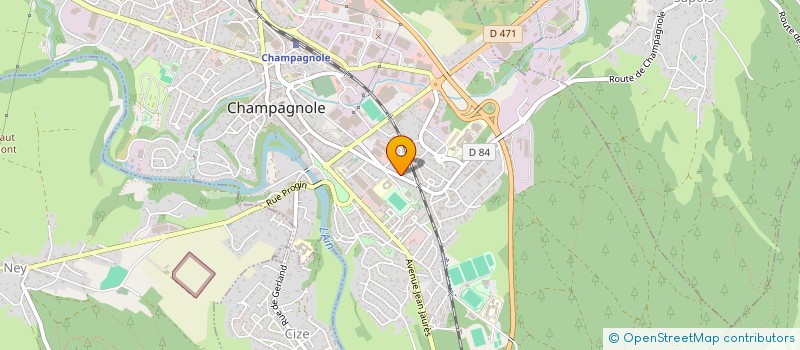localisation de l'entreprise MONSIEUR CHAKIB ZEGHLI à CHAMPAGNOLE