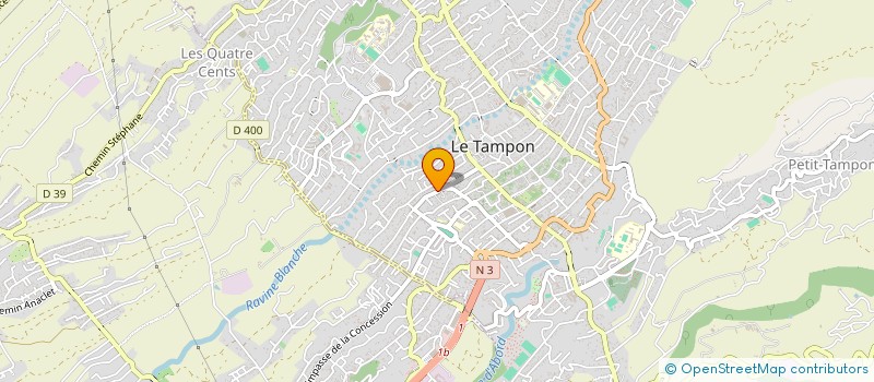 localisation de l'entreprise MONSIEUR CHAKIL OMARJEE  LE TAMPON