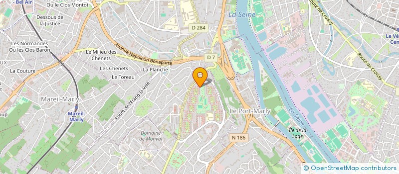 localisation de l'entreprise MONSIEUR CHAKIR BEN HADDOU  MARLY-LE-ROI