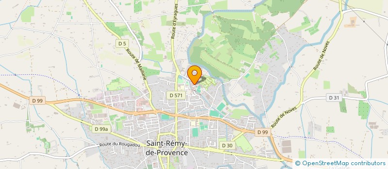 localisation de l'entreprise MONSIEUR CHAKIR BOUTAFART  SAINT-REMY-DE-PROVENCE