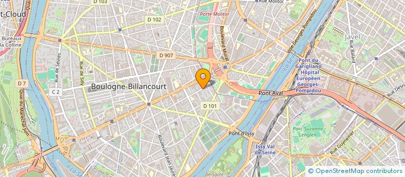 localisation de l'entreprise MONSIEUR CHAKIR EL MANESOUR à BOULOGNE-BILLANCOURT