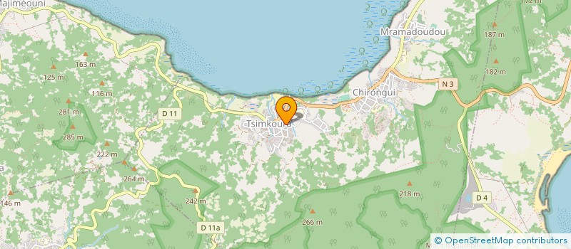 localisation de l'entreprise MONSIEUR CHAKIR ISSOUFALY à CHIRONGUI