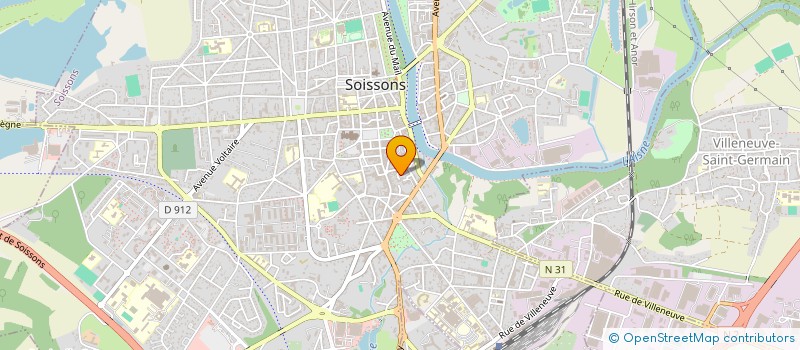 localisation de l'entreprise MONSIEUR CHAKIR KADRI à SOISSONS