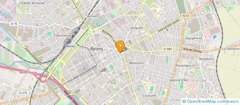 localisation de l'entreprise MONSIEUR CHAKSPIR LOUUK  REIMS